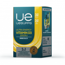 Vitamin D3 2000IU Ultra Energy, 240 мягких капсул