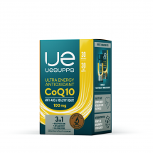 Антиоксидант коэнзим Q10 Ultra Energy Antioxidant  CoQ10 100 мг, 30 мягких капсул