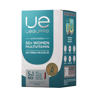 UESUPPS / Ultra Energy 50+ Women Multivitamin / 60 softgels